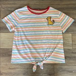 Official Disney Lion King Simba Shirt Adult XL